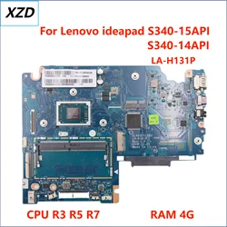 LA-H131P Mainboard For Lenovo IdeaPad S340-15API S340-14API Laptop Motherboard EL432 EL532 with R3 R5 R7 CPU 4G-RAM 100% test