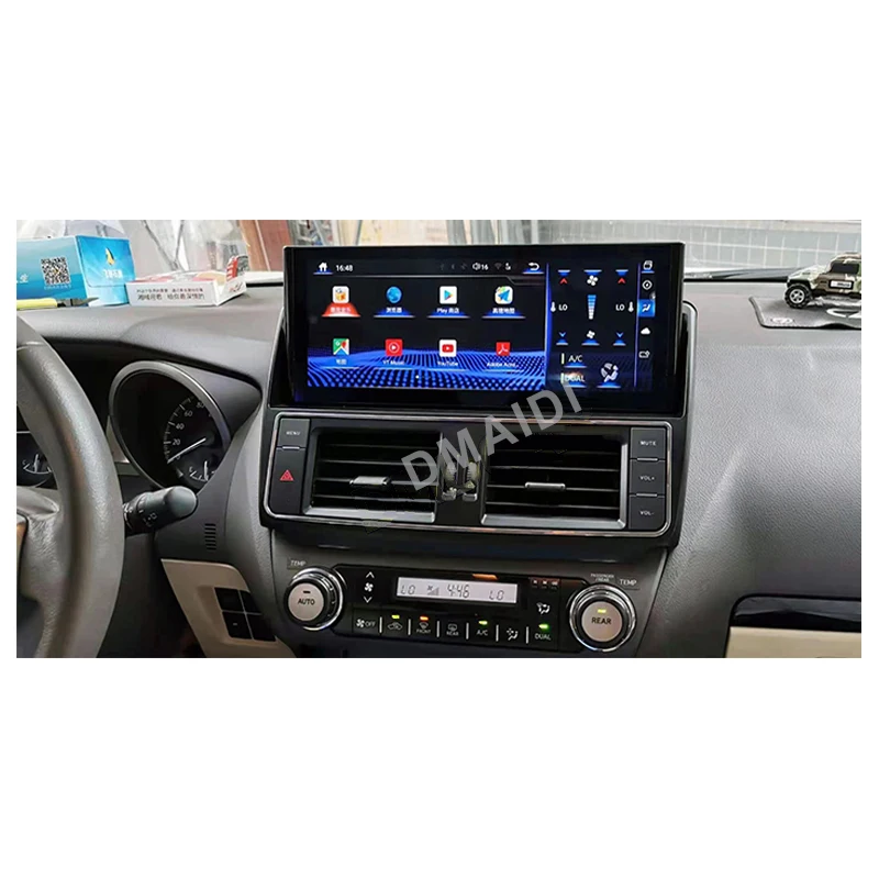 For Toyota Prado 2014-2017 Android 11 Car Radio GPS Navigation DVD Multimedia Player Head Unit