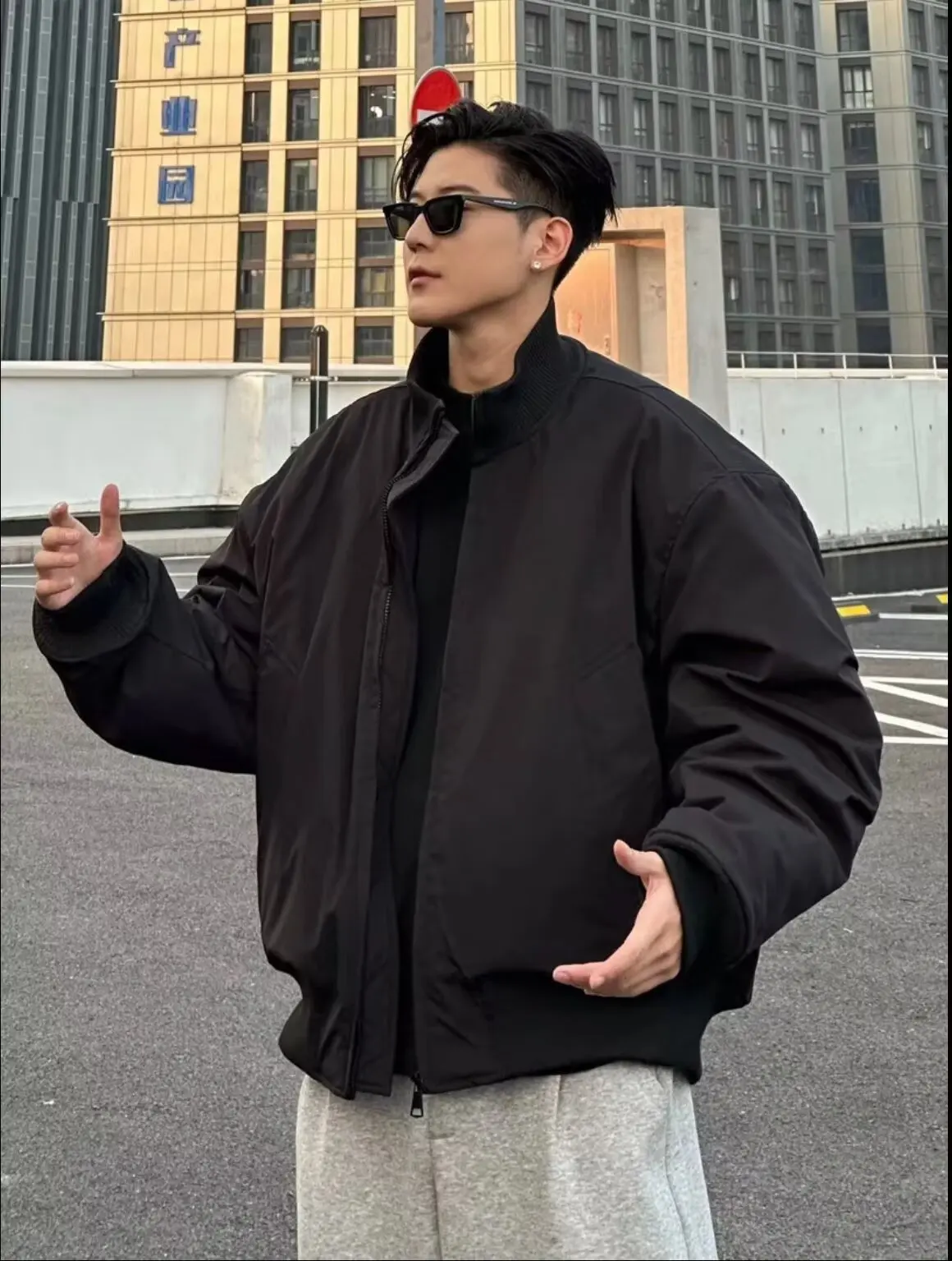 

Мужское пальто больших размеров в винтажном стиле для походов, водонепроницаемое, с вышивкой Visvim, осеннее, футуристическое, золотое, брендовое, для спортзала