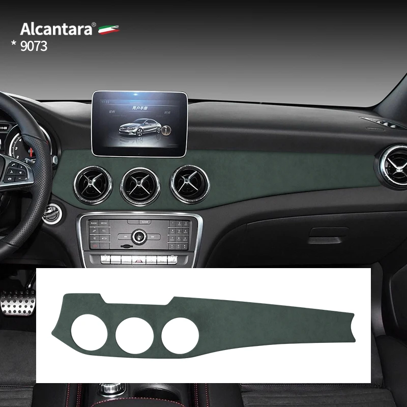 Car Central Control Air Outlet Panel Decorative Frame For 14-19 mercedes-benz GLA CLA Interior Accessories Cover Trim