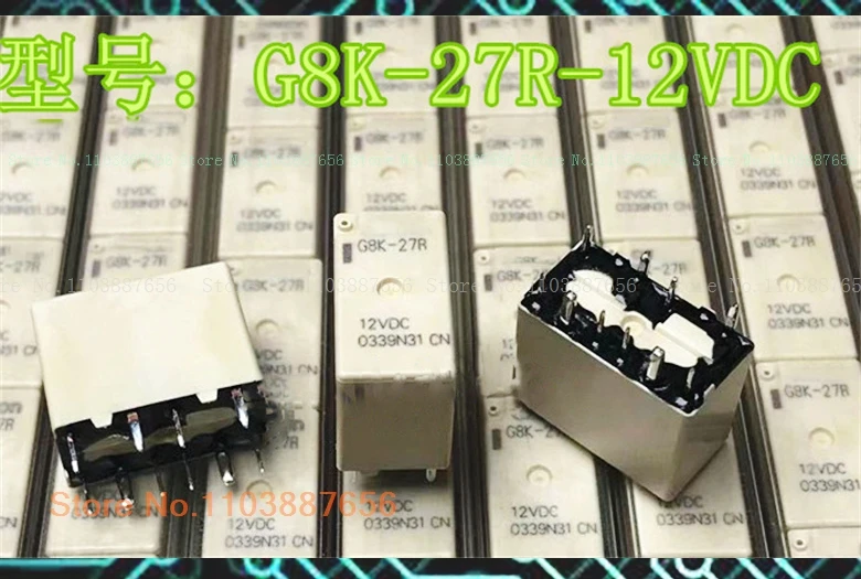 G8K-27R 12Vdc Dip-1…