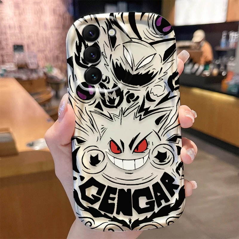 Pokemon Psyduck Phone Case for Samsung Galaxy S24 S23 S22 S21 Ultra Plus S20 FE A73 A72 A71 A54 A53 A52 A51 A50 A50S 4G 5G Cover image 5