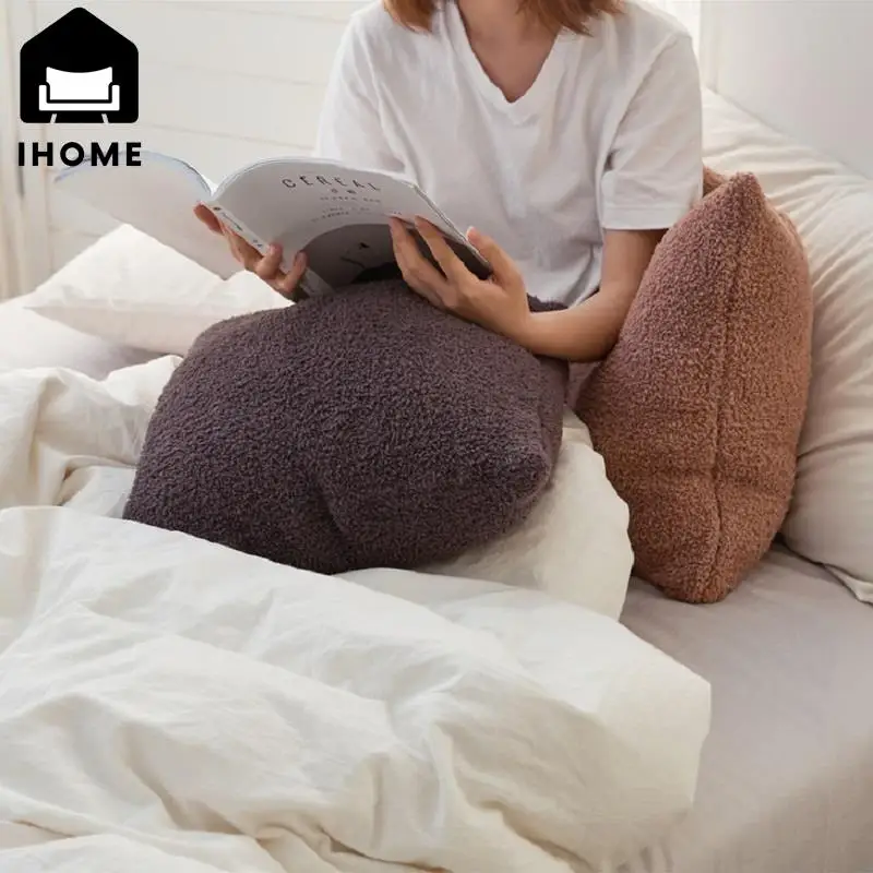 IHOME Nordic Pure Color Soft Knitted Pillow Home Soft Accessories Pillow Case Photography Props NAHO Excluding Tax New Hot 2024