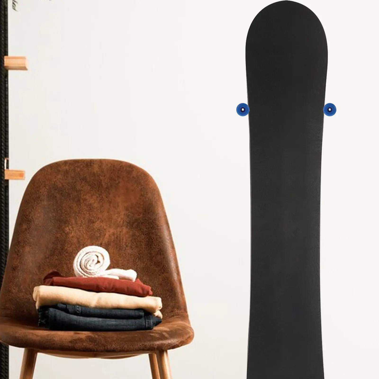 

Комплект из 2 настенных кронштейнов для лыж и сноубордов, вертикальные держатели для хранения, с расширительными винтами, прочный органайзер для спортивного инвентаря