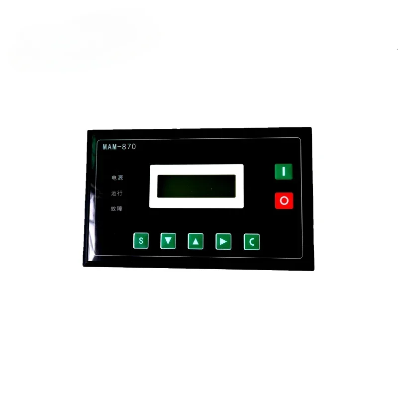 Panel Controlador PLC MAM870 (B)40A/100A/200A/400A, Eletronic con transformador CT1 + CT2 para compresor aire tornillo