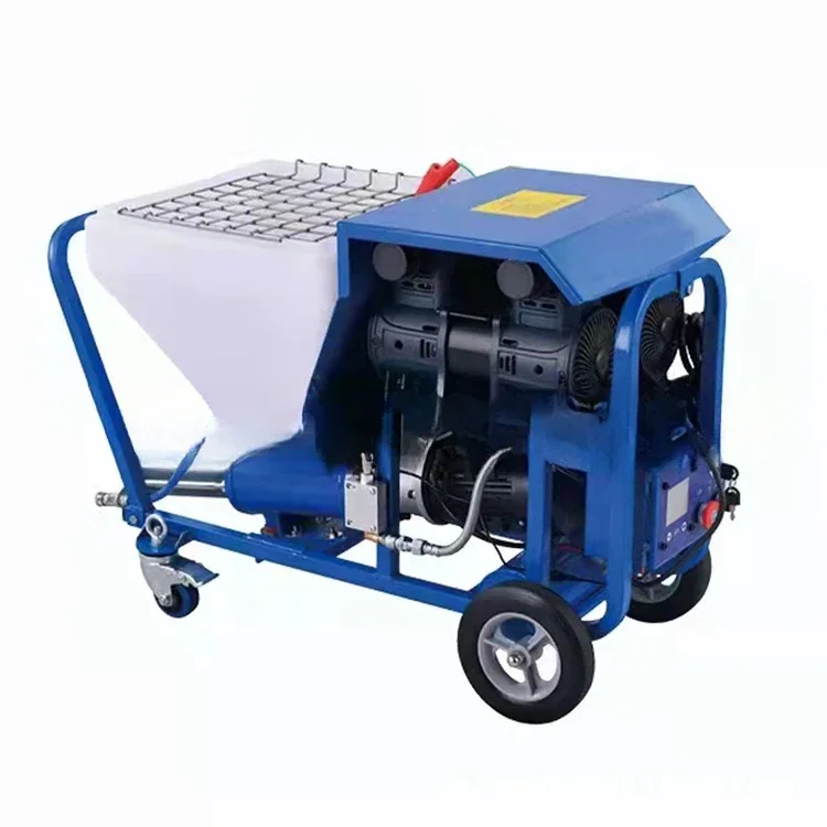 Brushless motor paint spraying cement grouting mortar spraying waterproof coating real stone paint spraying machine