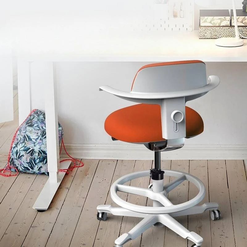 

Children's learning chair lifting air rod rotary lock swivel chair anti-rotation solid