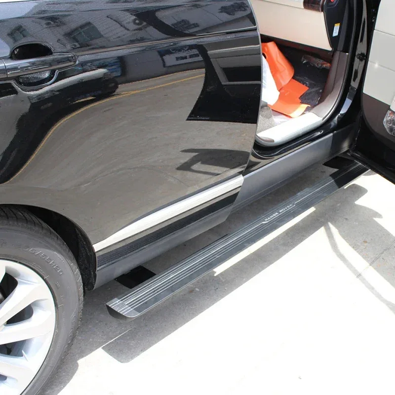 خطوات جانبية كهربائية أوتوماتيكية من سبائك الألومنيوم لوحة تشغيل كهربائية لسيارة رينج روفر VOGUE إطالة 2017+