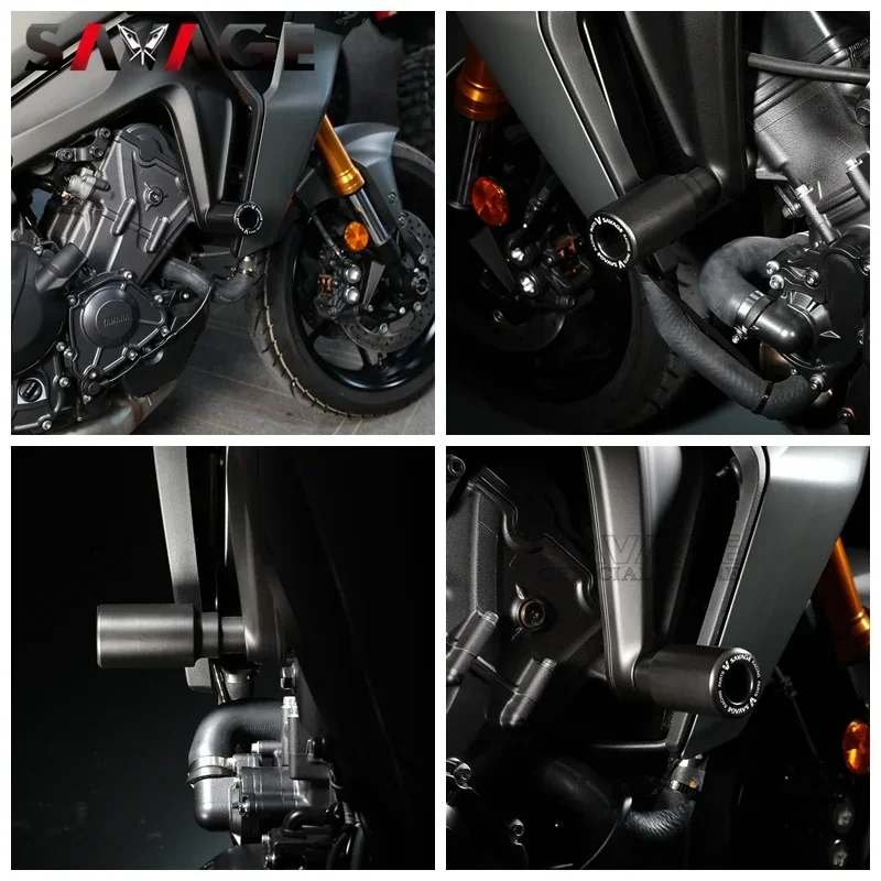 Motorcycle Frame Slider For Yamaha Tracer 9 900 GT 9GT+ MT-09 2021-2024 Falling Protector Engine Crash Pad Sliders Protection