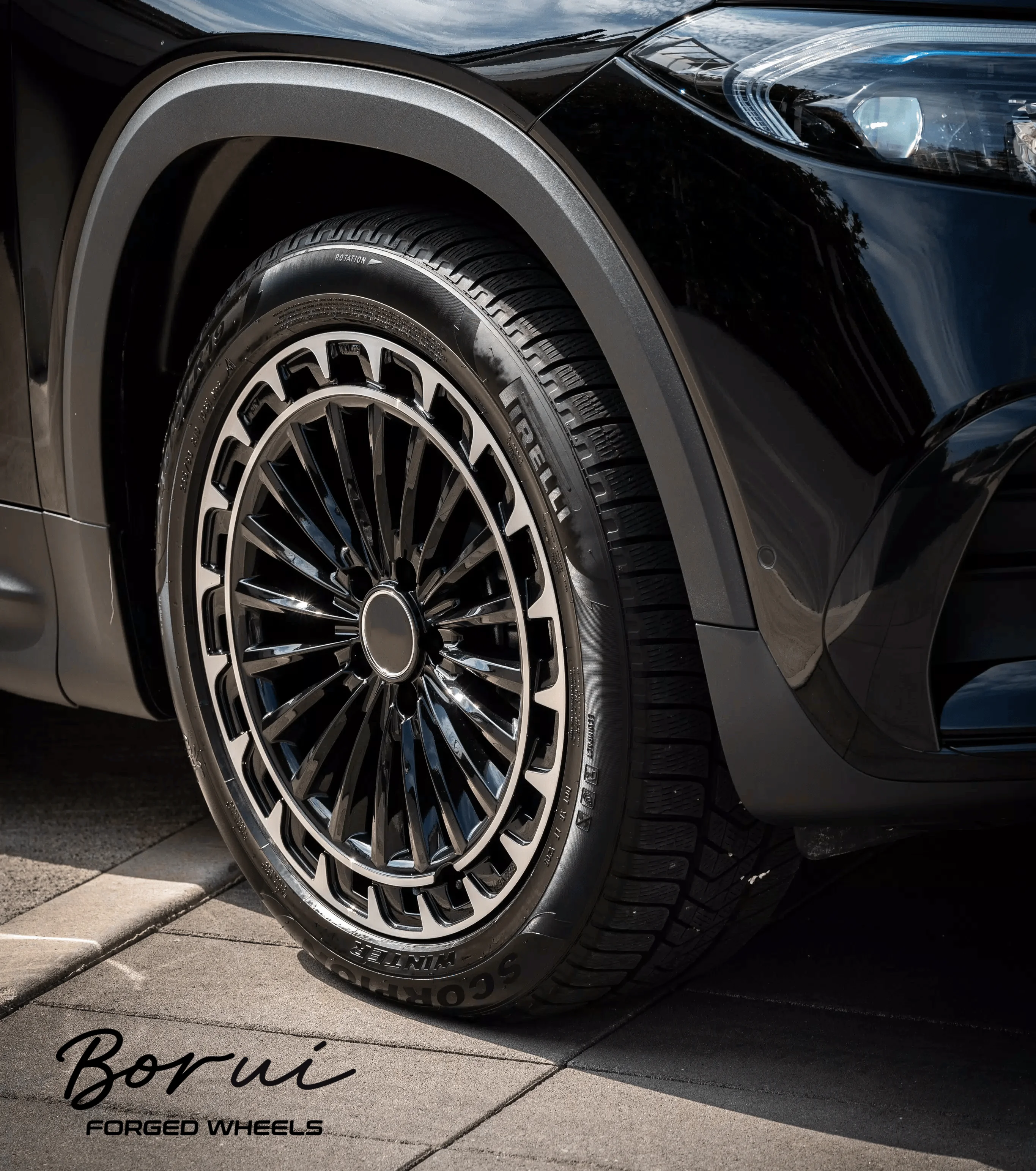 Borui High Quality Custom 17 18 19 20 21 Forged Aluminium Alloy Car Wheels Rim New Passenger Passenger Rims With 100mm PCD