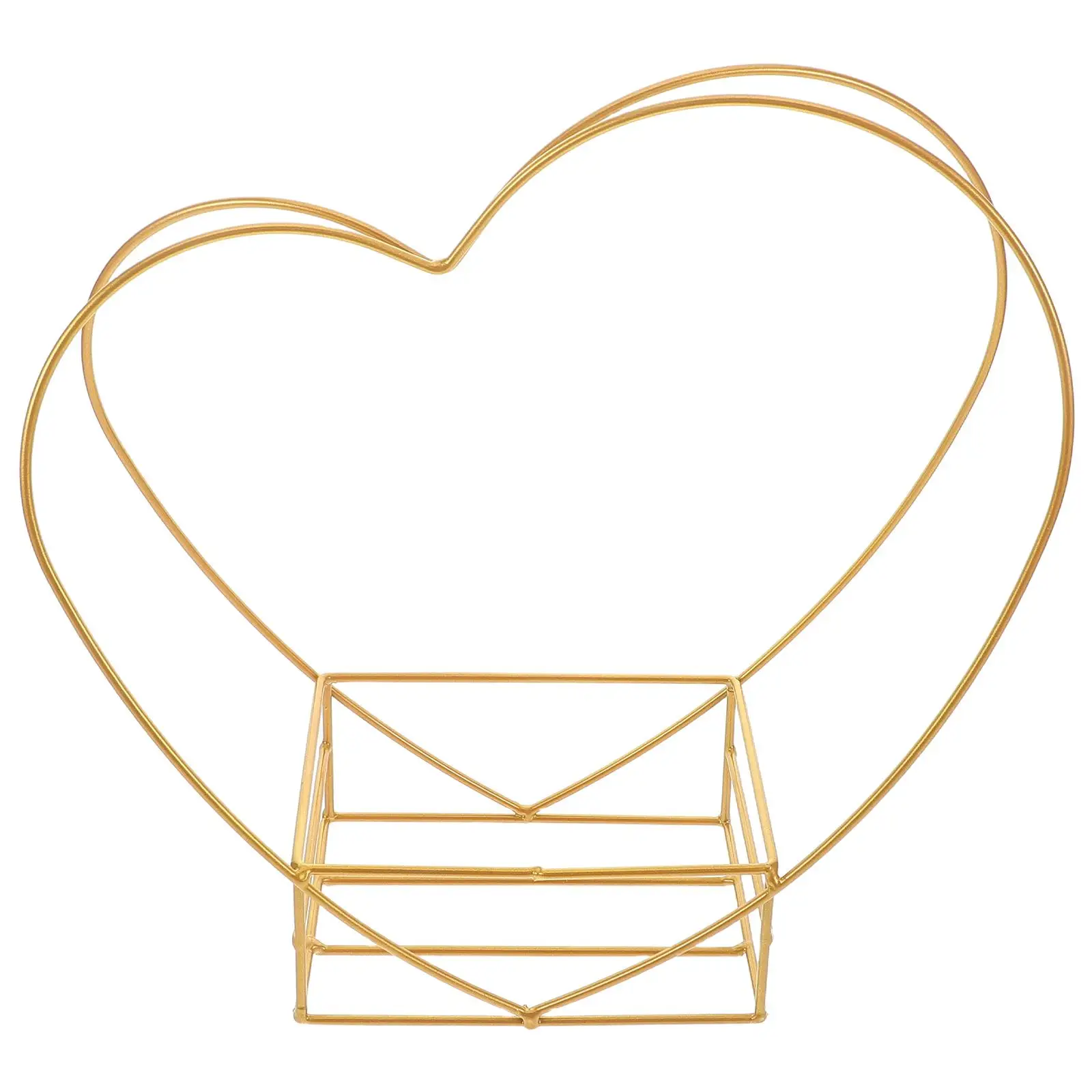 

Flower Stand Small Plant Holder Golden Moveable Buckets Cut Flower Decor Indoor Outdoor Metal Iron Construction Stylish Portable