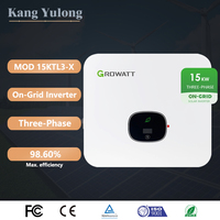 Growatt MOD 15KTL3-X 10kw 15kw 3 Phase With Oled Lcd Display [Free WIFI] On Grid Solar Inverter