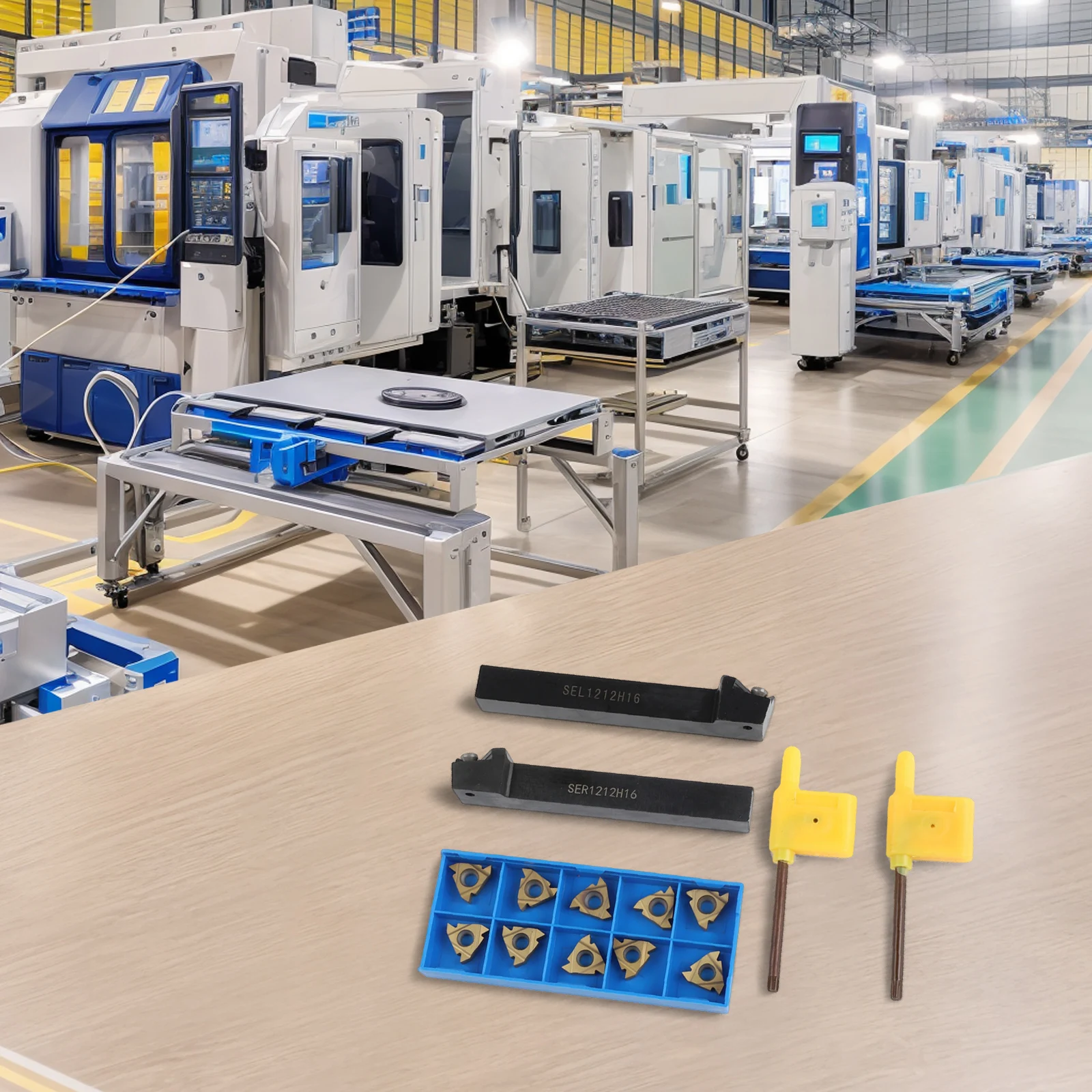 For Industrial Applications CNC Turning Kit CNC Machining Environment 100 Mm Easy Blade Replacement Excellent Performance