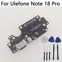 New Original Ulefone Note 18 Pro USB Board Base Dock Charging Charge Port Board Microphone For Ulefone Note 18 Pro Smart Phone