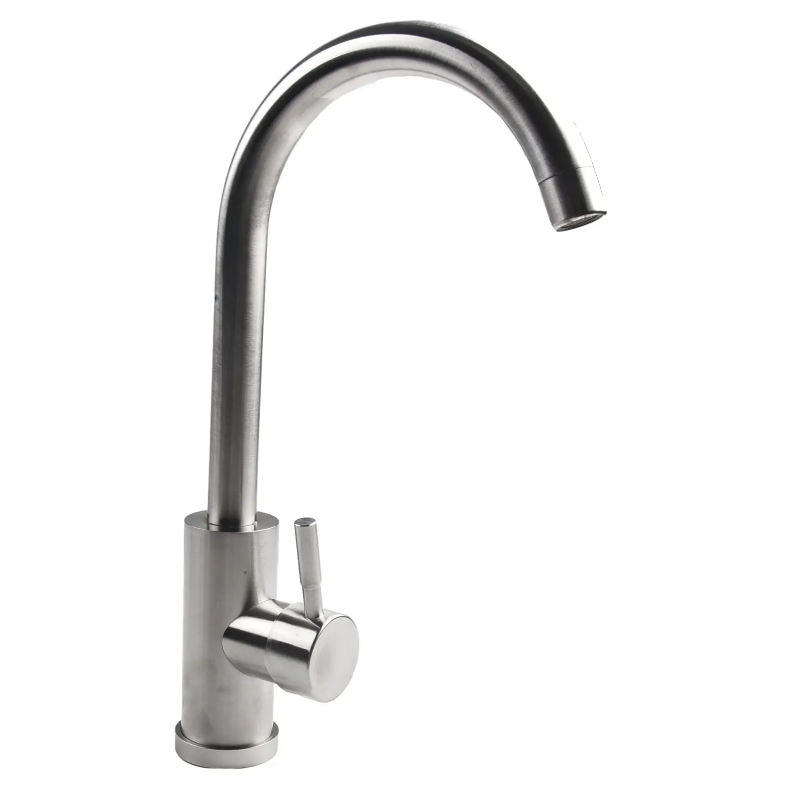 

Single Handle Tap Kitchen Faucet Cold Hot Water Tap 2 Holes Stainless Steel Single Handle Washing Basin Faucet