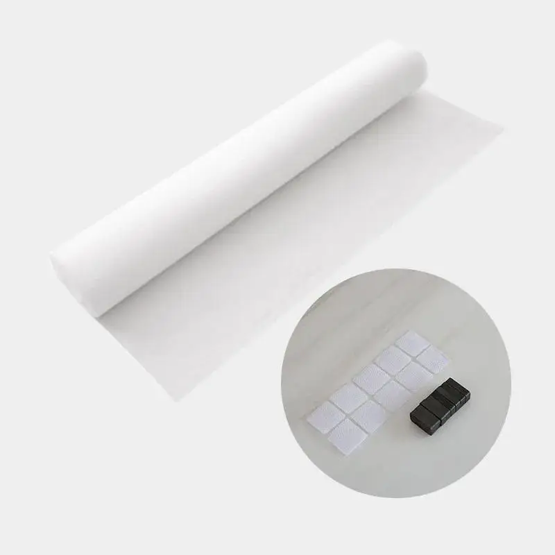 12PCS/Set Disposable Cleaning Kitchen Oil Filter Paper Non-woven Fabric Oil-proof Cotton Filter Element Range Hood Exhaust