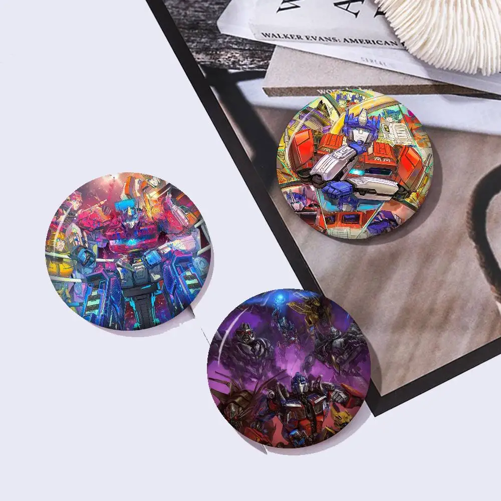 Anime Games Transformers Anime Photo Brooches Creative Round Badge Gifts Pins - view 3
