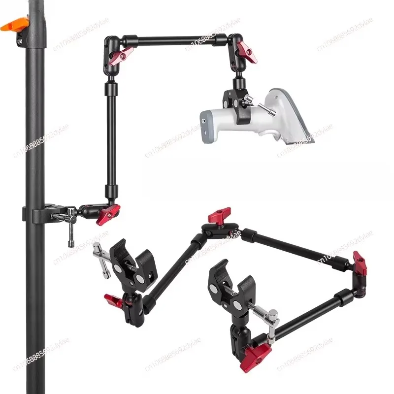 

Rotating bracket multifunctional fixed clip metal bracket 360 degree rotating live broadcast expansion support bracket clip