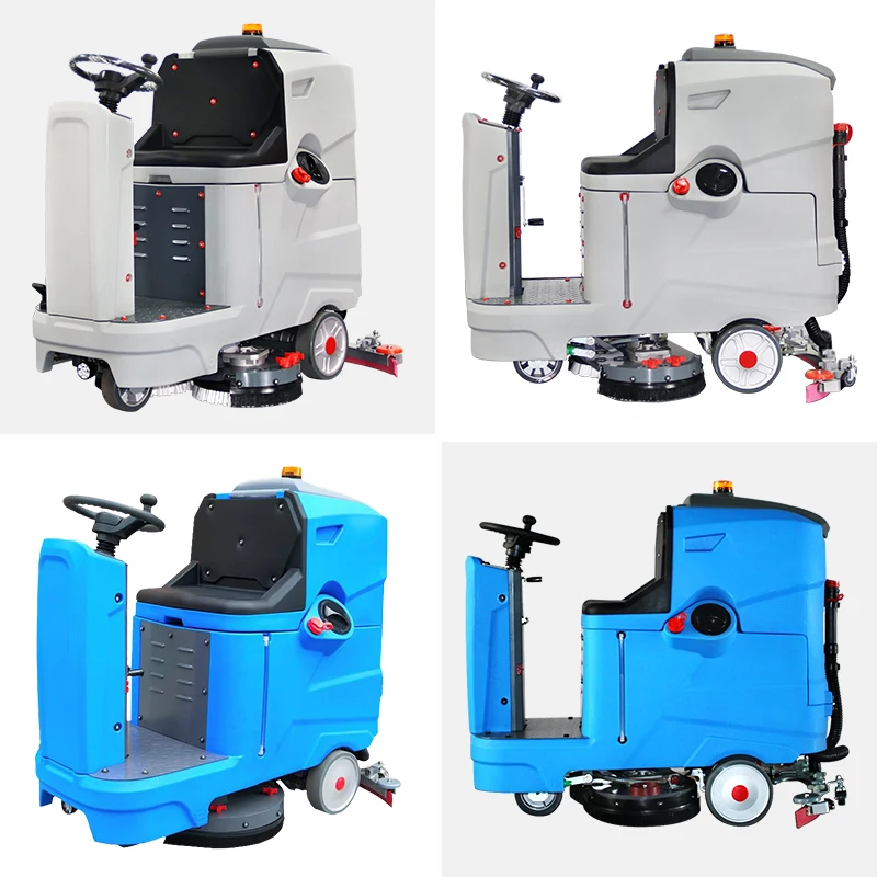 أجهزة تنظيف الأرضيات الصناعية معدات التنظيف الأخرى آلة تنظيف أرضيات البلاط مع مكنسة كهربائية