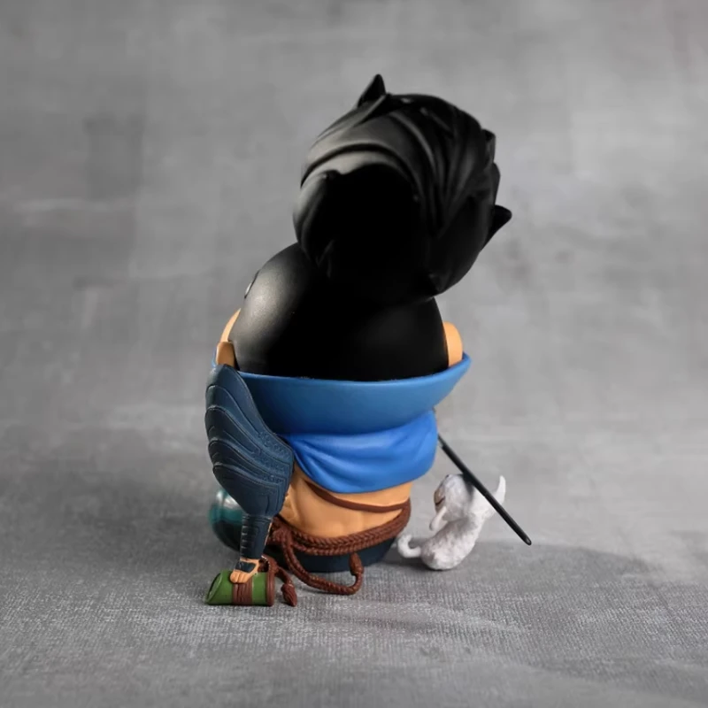 Neue lol Liga der Legenden Yasuo Samurai Peripherie Figur schöne Version Puppe Spielzeug Modell Ornamente Desktop Ornament Farbbox GIF