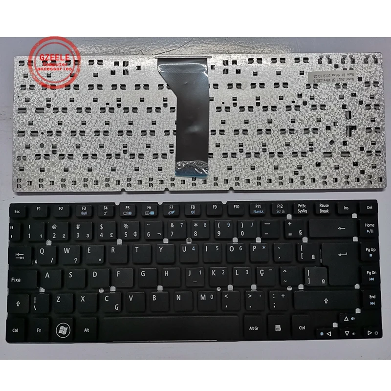 BR/US/Spanish/Russian Keyboard For Acer MS2343 Z8C EC E1-472G E1-410 P246-M P246-MG P245 P446 ZQN For GATEWAY NV47 NV47H MS2317