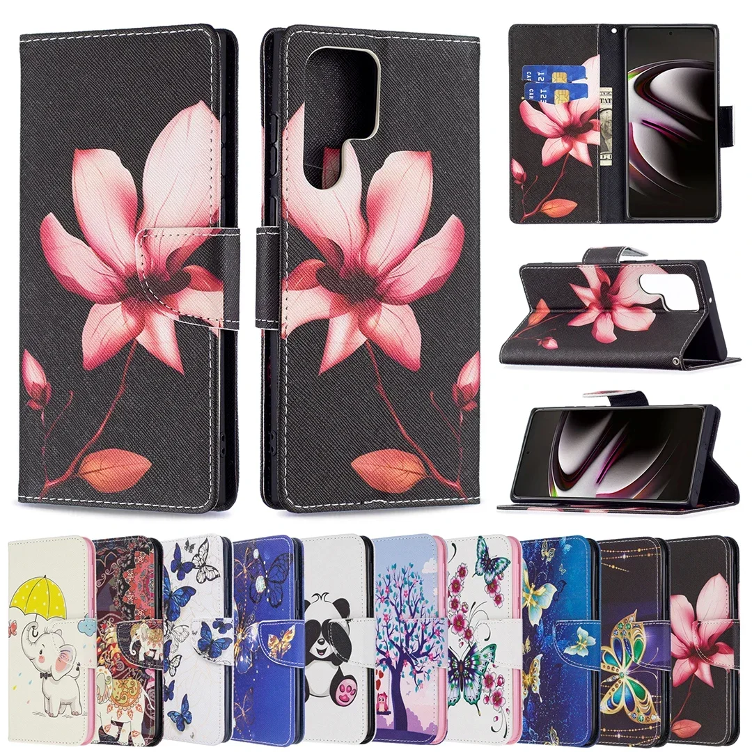 

G2*Magnetic Leather Case Wallet Anti-fall Flip Phone Case For SAMSUNG GALAXY S20 S21 S22 S23 S24 LITE Ultra PLUS FE 2022