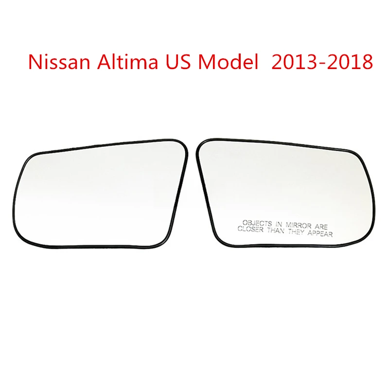 Side Mirror Glass For Nissan Altima US Model 2013 2014 2015 2016 2017 2018 Heated Rearview Mirror Lens Automotive Accessories