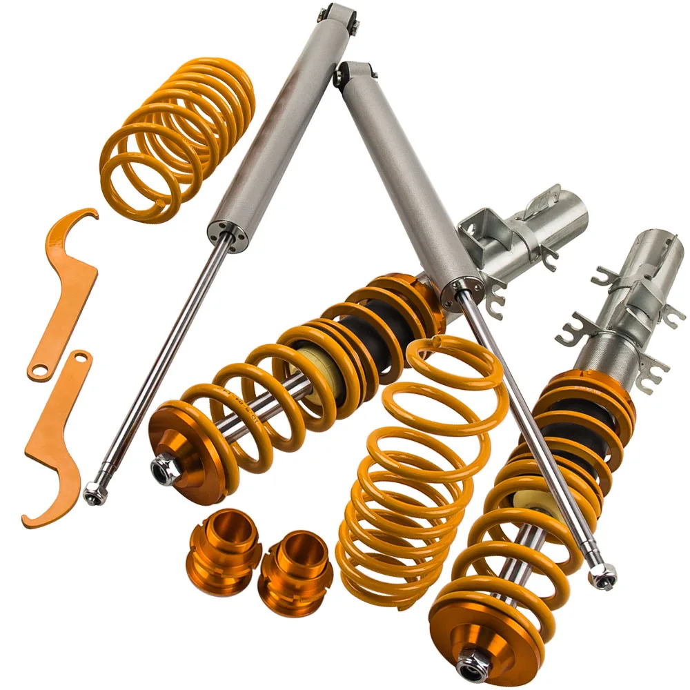 MaXpeedingrods Coilover Shock Absrober Struts for Seat Leon 1M1 Audi TT 8N3 8N9 1999-2006
