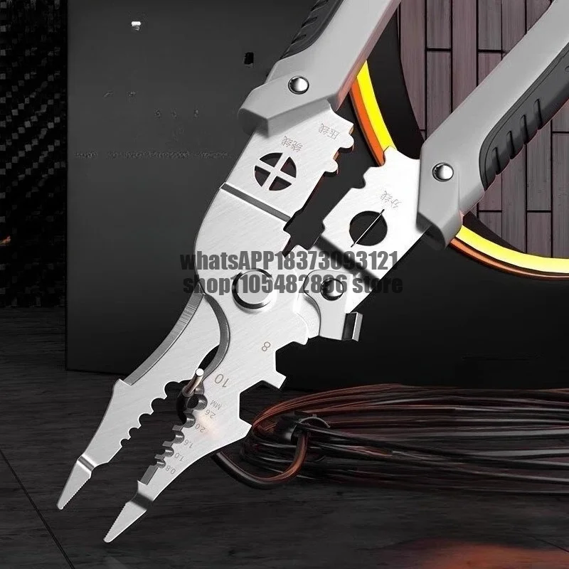 Wire stripper 21-in-1 electrician-specific wire stripping and wiring multifunctional pliers wire cutter