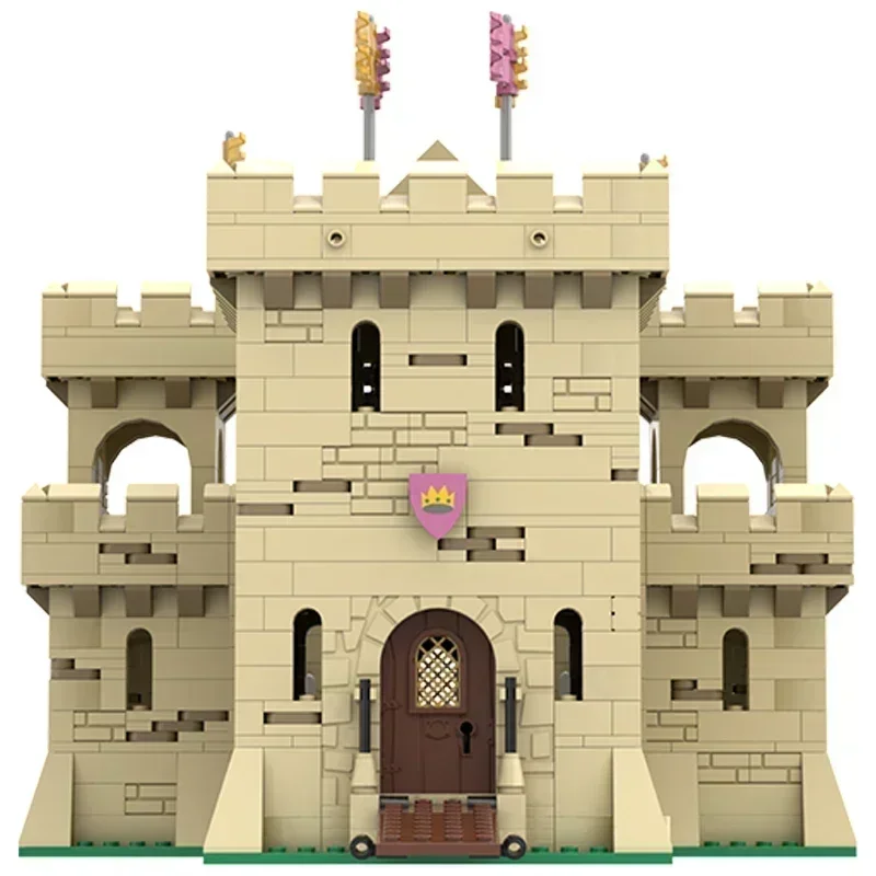 Militaire Fort Model Moc Bouwstenen Klassieke Woestijn Kasteel Technologie Modulaire Blokken Cadeau Kerst Speelgoed DIY Sets Montage