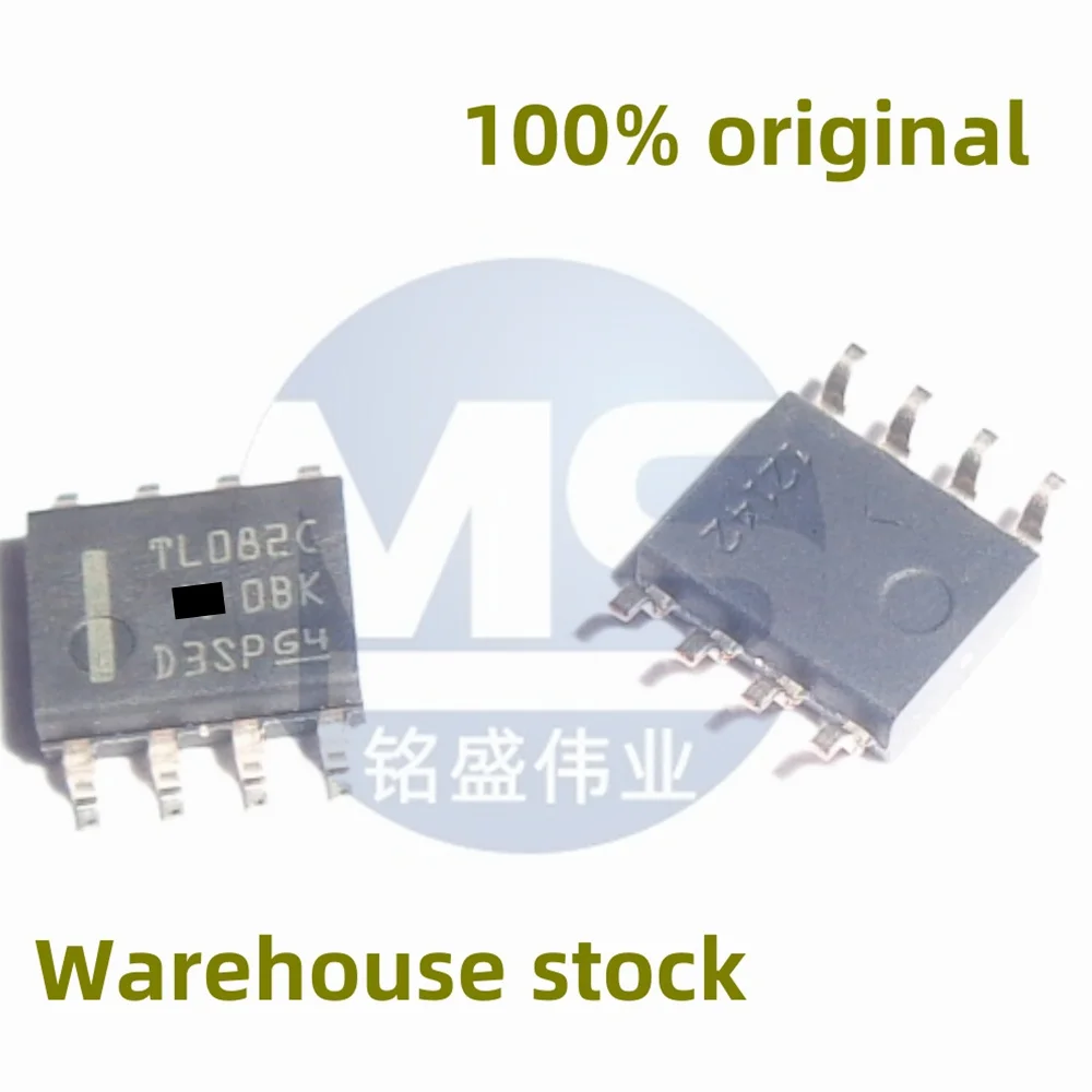 20PCS 100% new TL082CDR TL082C patch SOP-8 JFET input operational amplifier chip spot direct sale