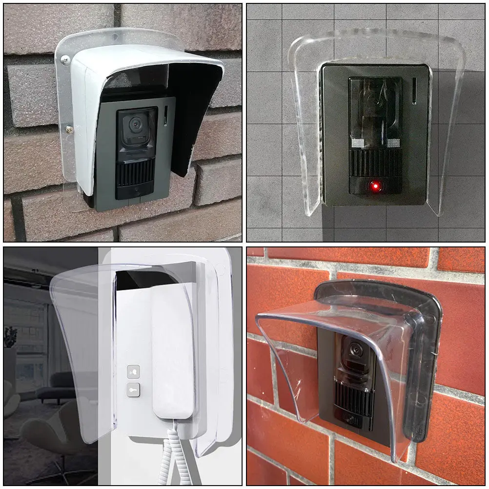 

Водонепроницаемый пластиковый защитный чехол для считывателя отпечатков пальцев, уличный защитный кожух для дверного звонка