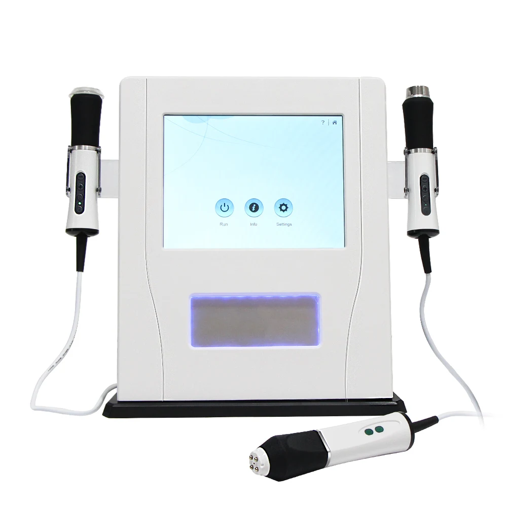 AOKO 3 em 1 mais novo hidro máquina de beleza oxigênio rosto cuidados com a pele rejuvenescimento máquina de aperto facial para clareamento da pele