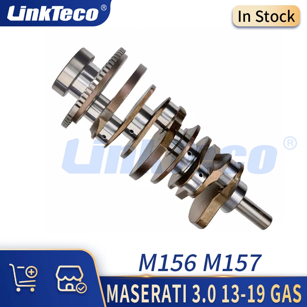 Engine Crankshaft Fit 3.0 T L GAS M156B M156D For 13-19 3.0T MASERATI LEVANTE M161 Ghibli M157 Quattroporte M156 323957 868821