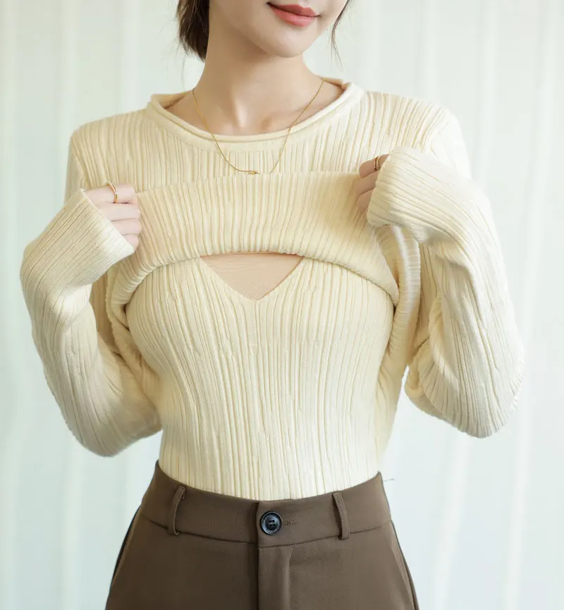 Pregnant Woman Winter Clothes Thick Warm Solid Color Long Sleeve Maternity Lactation Sweater Breastfeeding Knitwear Nursing Tops