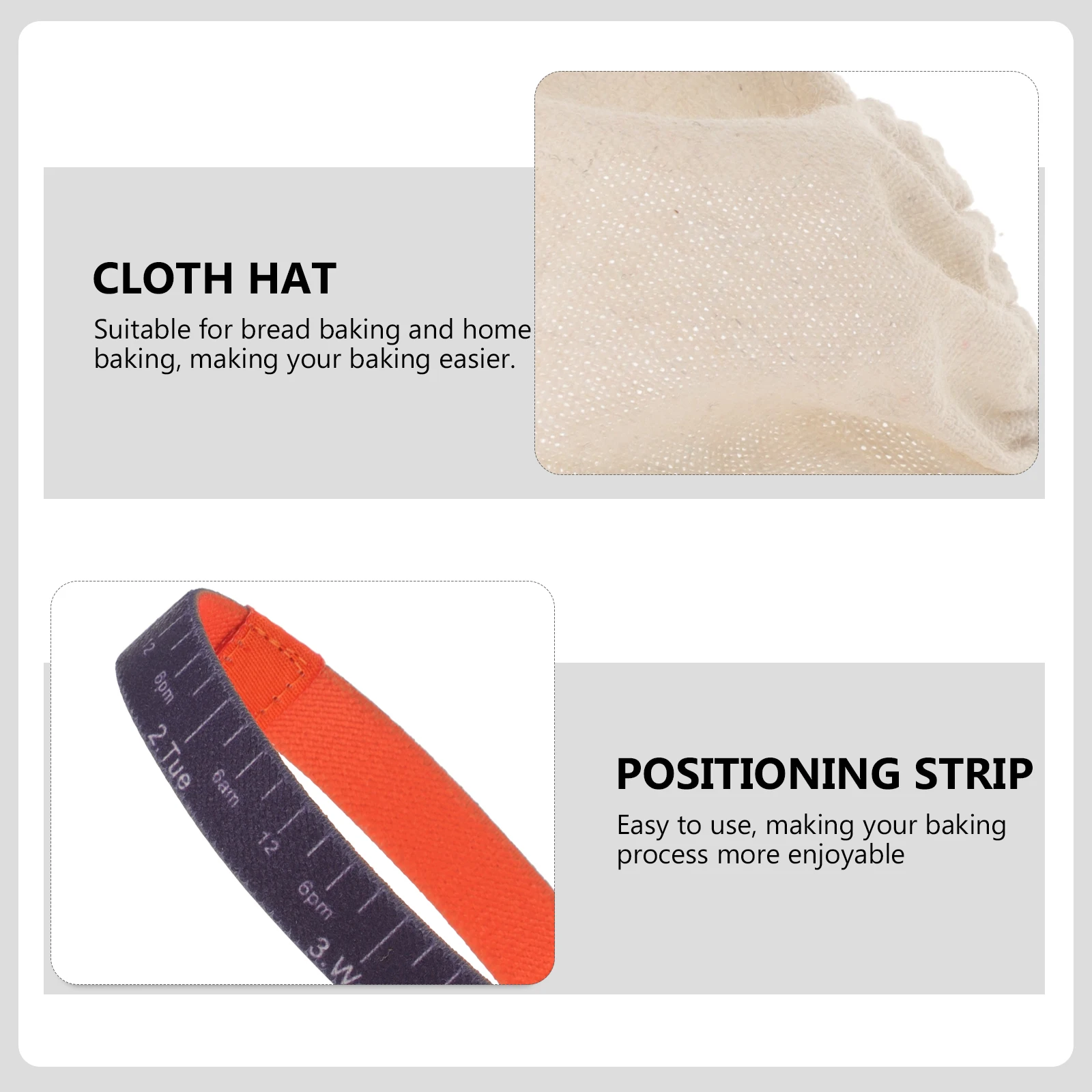 

1Set Sourdough Starter Jar Accessory Kit Cloth Cover Thermometer Sticker Date Band Fermentation Tools Sourdough Starter Jar Kit