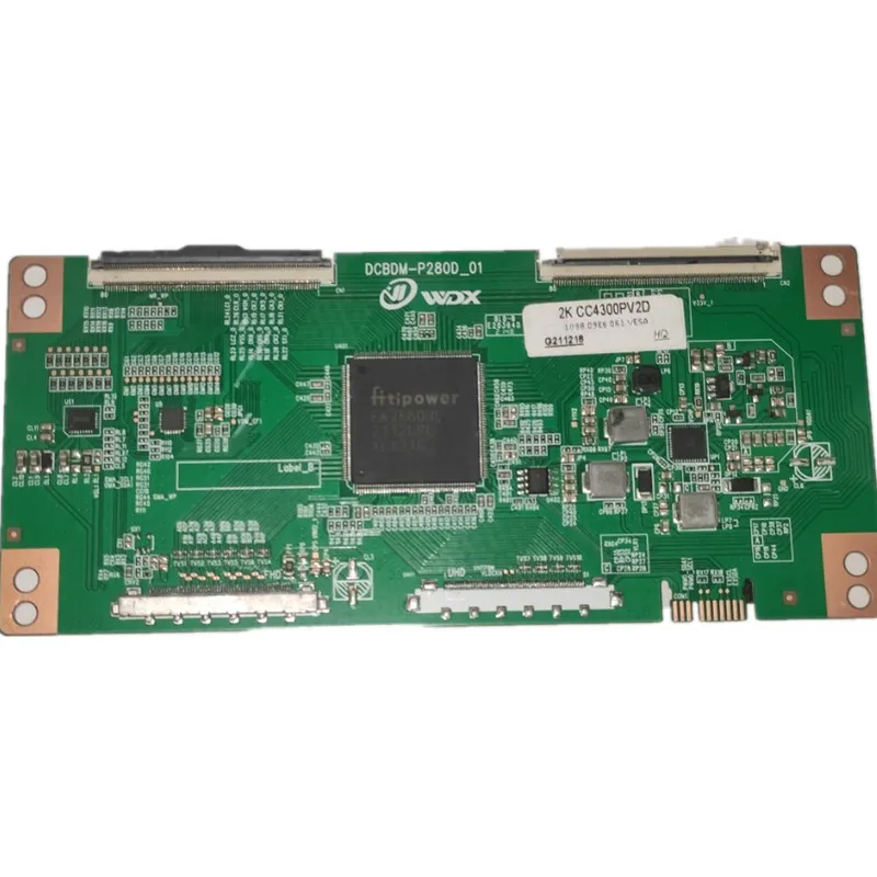 ¡Envío gratis! CC4300PV2D DCBDM-P280D-01 2K placa lógica T-CON línea Lvds