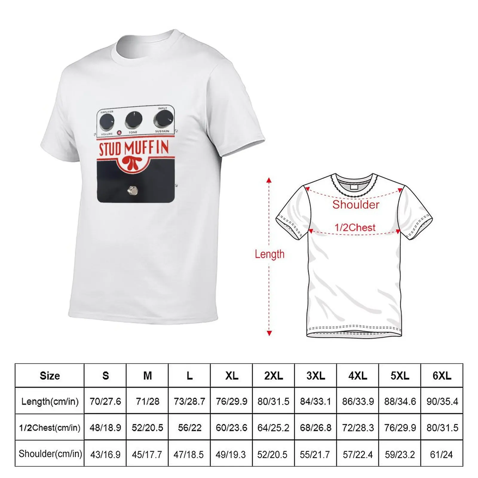 big muff stud muffin pedal board T-Shirt Active Wear Sports T-Shirt for Men