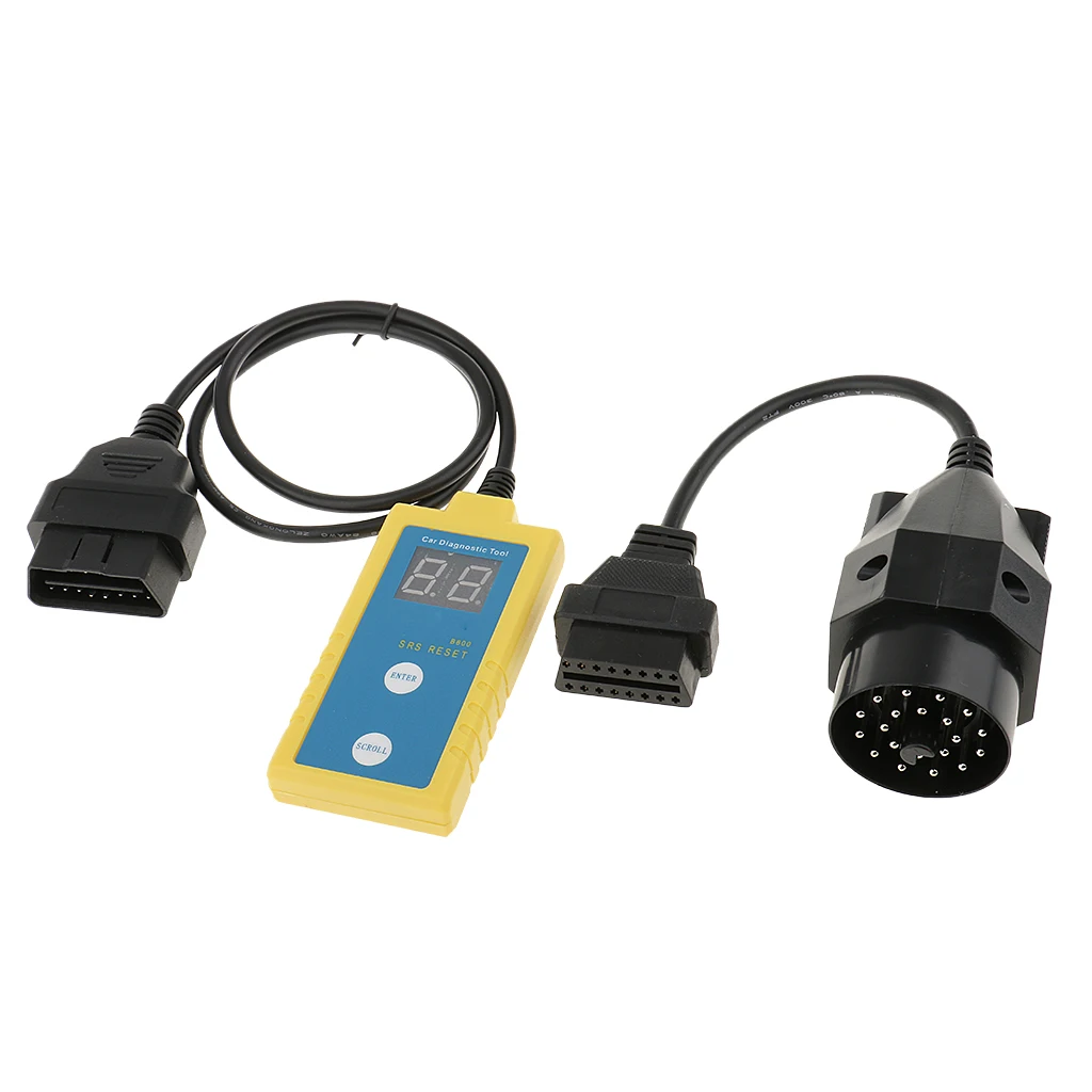 Diagnostic Car Scanner Tool SRS Airbag Reset B800 OBD Code Reader for BMW E36 E46 Z3 Z4 X5 1994-2003