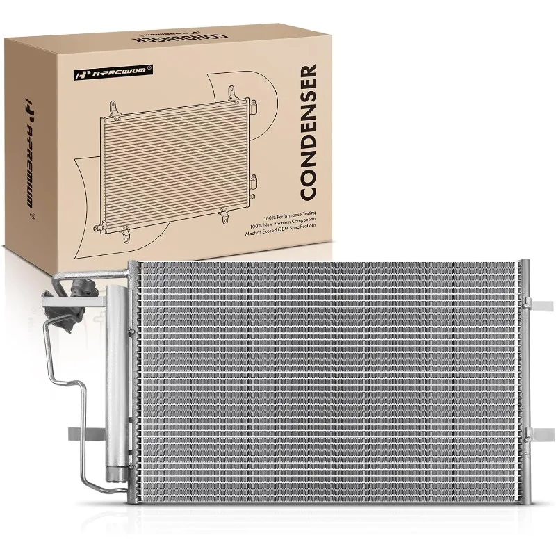 

A-Premium Air Conditioning A/C Condenser Compatible with 2010 2011 2012 2013 Mazda 3 2.0L 2.5L, Replace# 940149