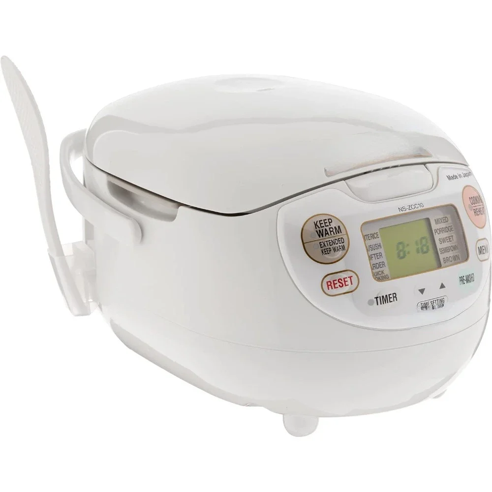 

NS-ZCC10 5-1/2-Cup Neuro Fuzzy Rice Cooker and Warmer, Premium White