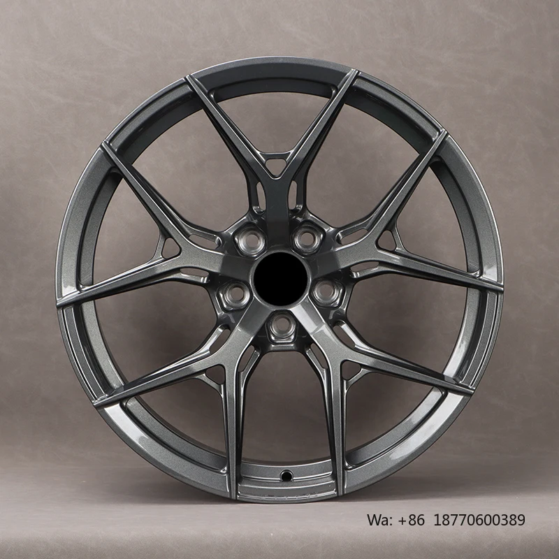 

Wangu Oem Odm Double Color Various Wheels Custom Car Forged 1 Piece Aluminum Alloy Rims Hubs