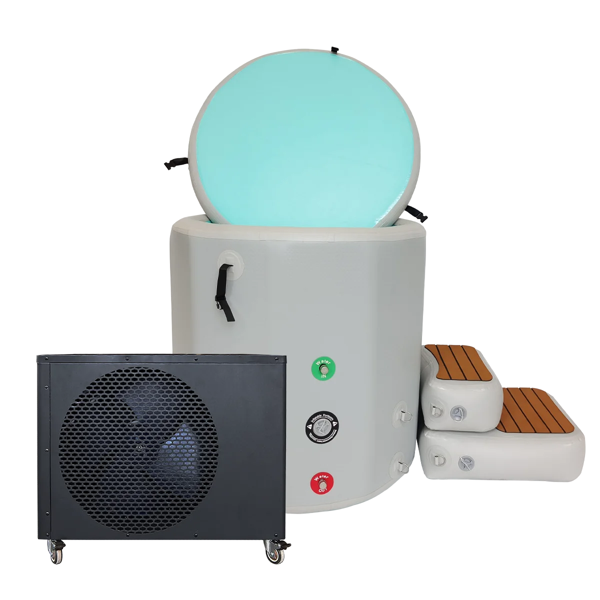 

STLFHight Quality Cold Plunge Barrel Pools Ice Bath Tubs IceBucketRecovery Barrel Water Cold Tub Bath Therapy Bathtub IceBathTub