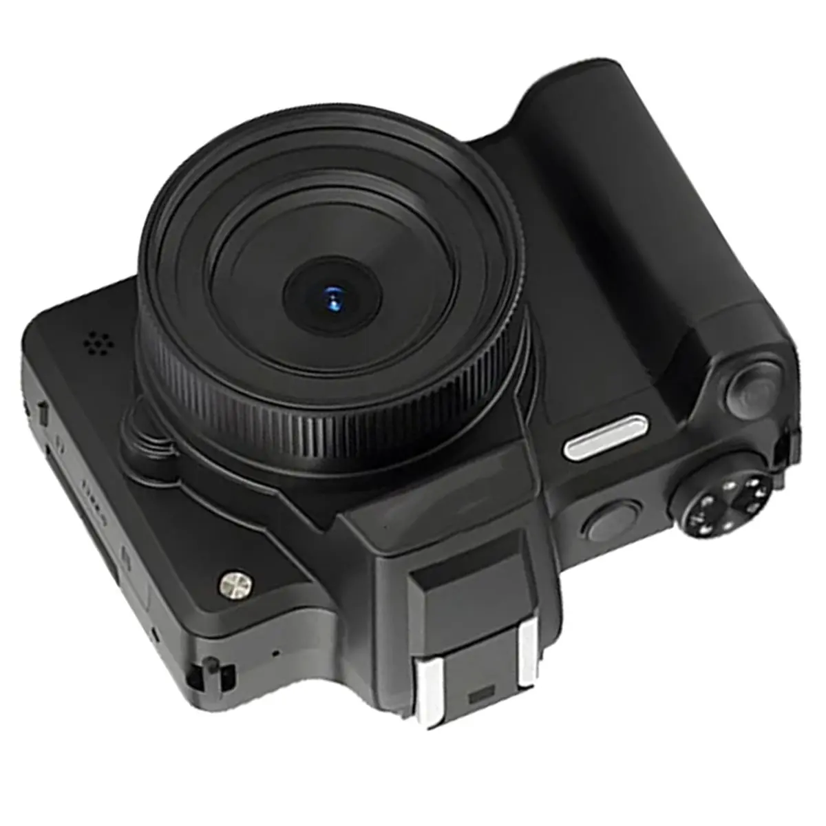 11·11COUPON 68MP HD Digital Camera with Flip Screen Viewfinder Knob & Beauty Function DSLR Digital Camera for Vlogging Recorder
