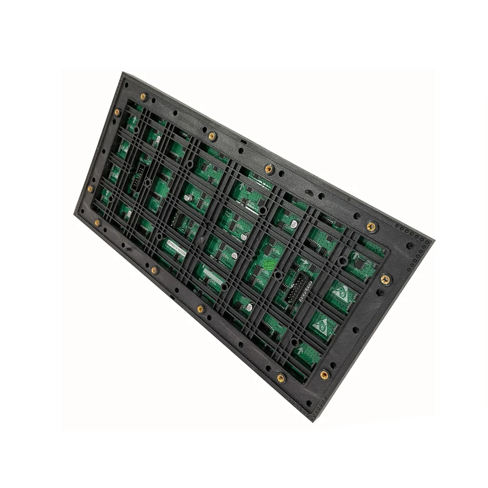 Ali express P2.5 outdoor 320x160mm dot matrix 128x64 pixels pantalla led display sign board