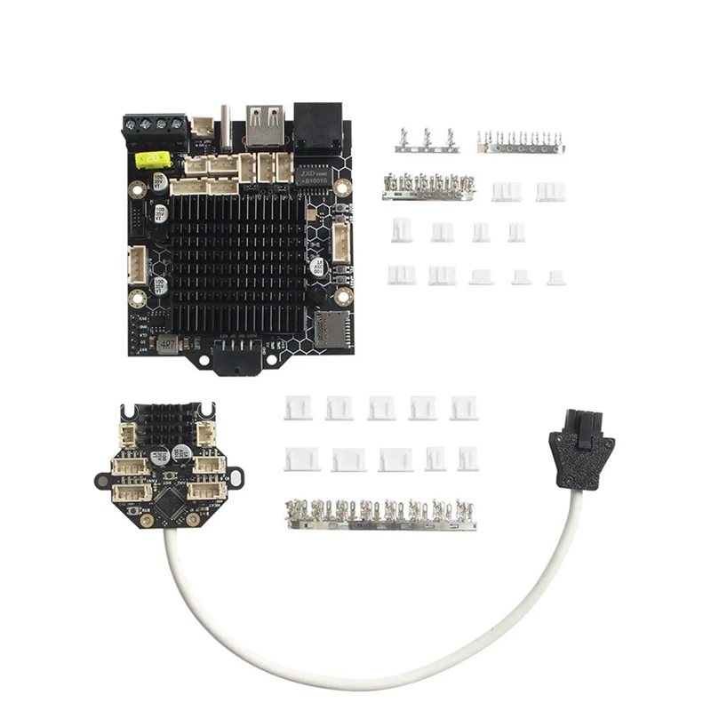 

Оптовая продажа, материнская плата PCB + электронные компоненты, основание на A35, встроенные драйверы Tmc2209 GC6609, поддержка Klipper для 3D-принтера Voron V0