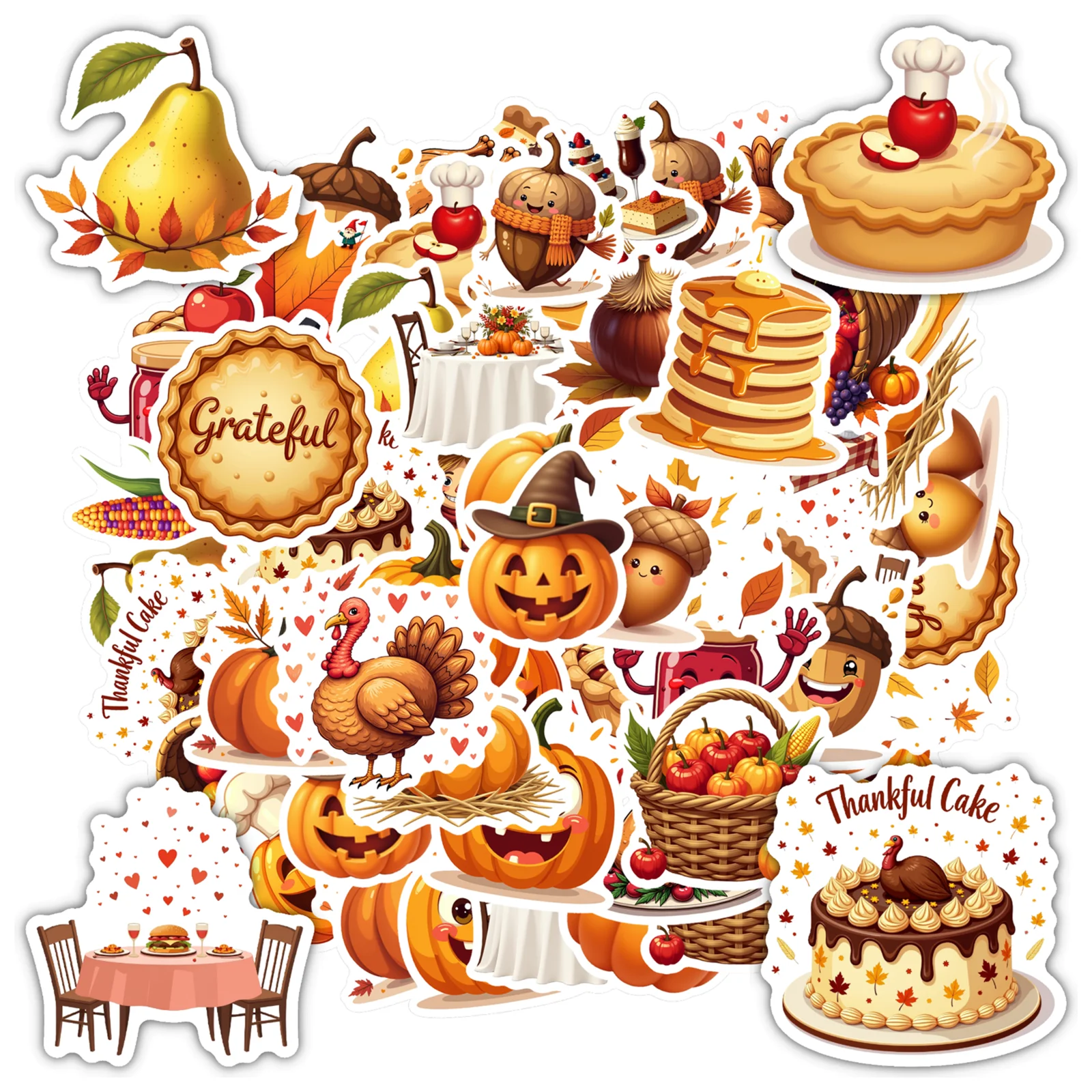 35pcs-70pcs Vintage Stickers Cartoon Stationery Stickers Funny Stickers For Suitcase Fridge Phone Luggage Laptop Guitar Car