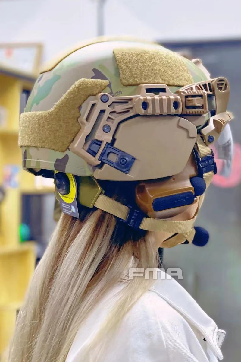 FMA protectores auditivos para casco táctico Rail EX 2.0/3.0 - imagen 3