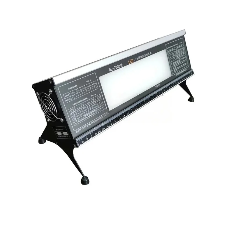 Luz de Visualização Industrial LED DL2000 de Alta Luminosidade, Portátil e Regulável, para Leitura e Inspeção NDT de Peças de Equipamentos