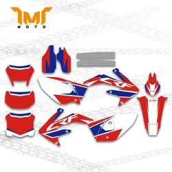 Kits de Decalques Gráficos e Fundos TMT, Adesivos para Honda CRF450X, 2005-2016, 2015, 2014, 2013, 2012, 2011, 2010, CRF 450 X, 450X